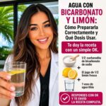 Agua con Bicarbonato y Limón: ¿Es Conveniente Tomarla Todos los Días?